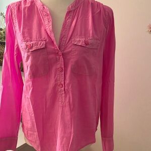 J Crew popover shirt